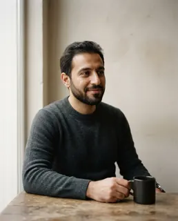 نمونه خروجی پرامپت «پرتره نور پنجره»، ساخته‌شده با هوش مصنوعی
