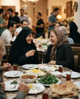 نمونه خروجی پرامپت «گزارش تصویری مراسم»، ساختهشده با هوش مصنوعی